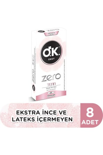 Prezervatıf Zero Tenn 8 Lı