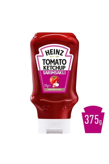Heinz Sarımsaklı Ketçap (tomato Ketchup) 375 G