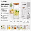 Barotti Dmr-9039 ( Bambu Kapaklı ) Cam Sürahi & Borosilikat ( 1200ml )