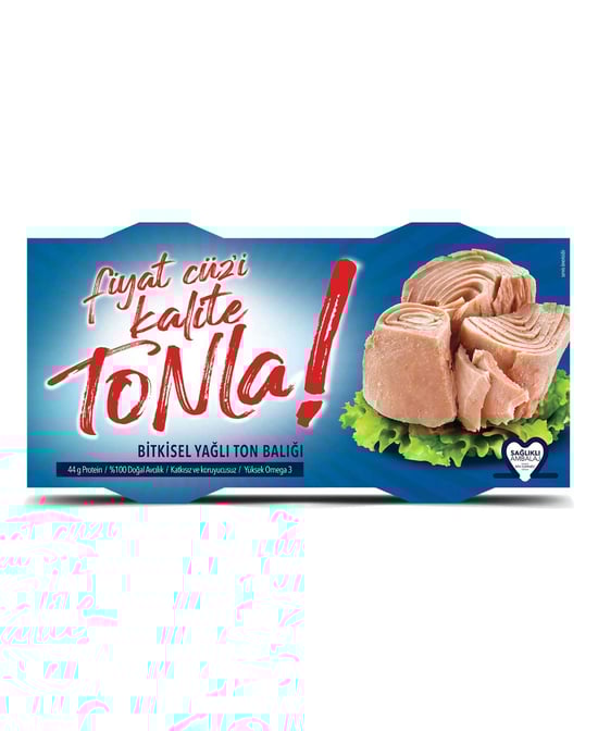 Dardanel Tonla Ton Balığı 2x150 gr Ayçiçek Yağlı