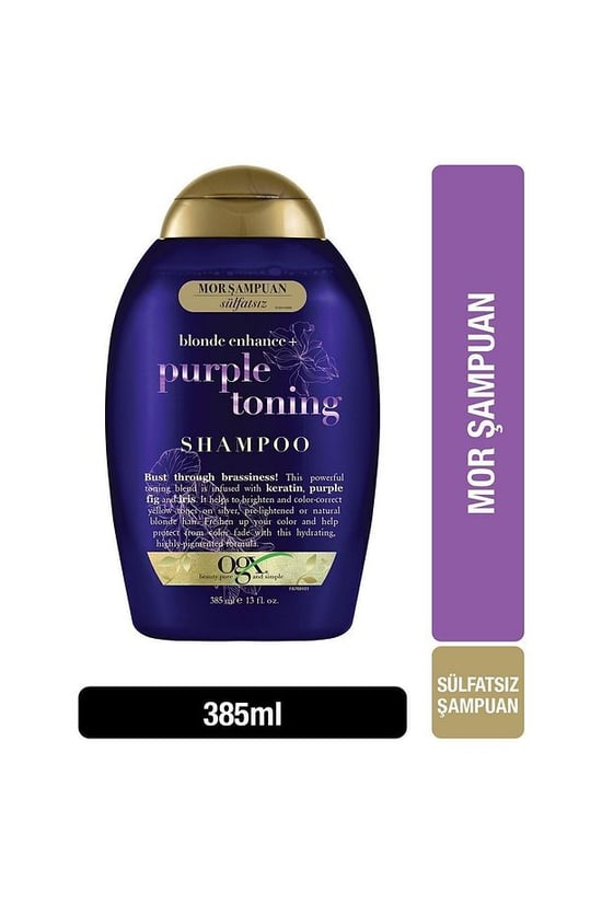 OGX Turunculaşma Karşiti Purple Toning Mor Şampuan 385 ml
