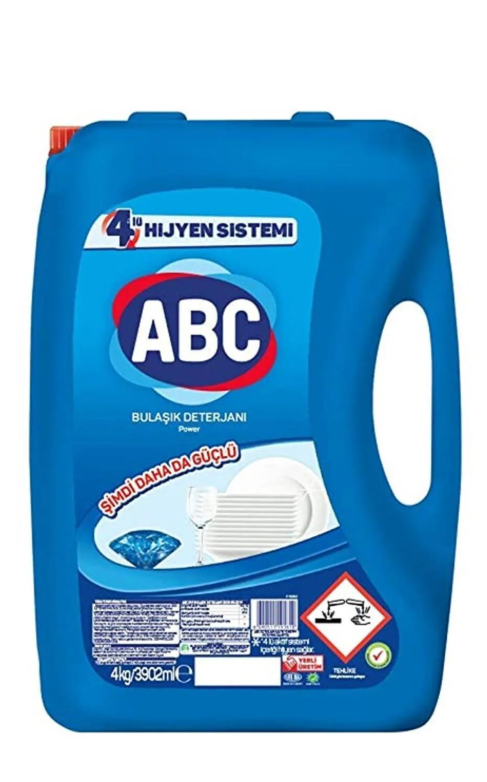 Abc Bulaşık Deterjanı Power 4 Lt