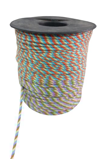 Bileklik İpi, Hediye Paketleme İpi, Şans, Bereket, Aşk, Şifa, Güç 5 Mm Pamuk 5 Metre Yeşil