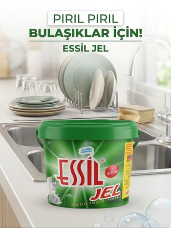 Lablı Katı Jel Bulaşık Deterjanı 1250 Gr