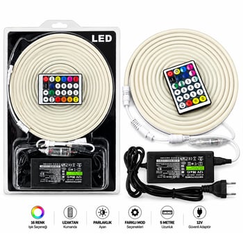 İnura Global Neon Şerit Led 5 M 12 V Cxy-1205 Sdr-led-105