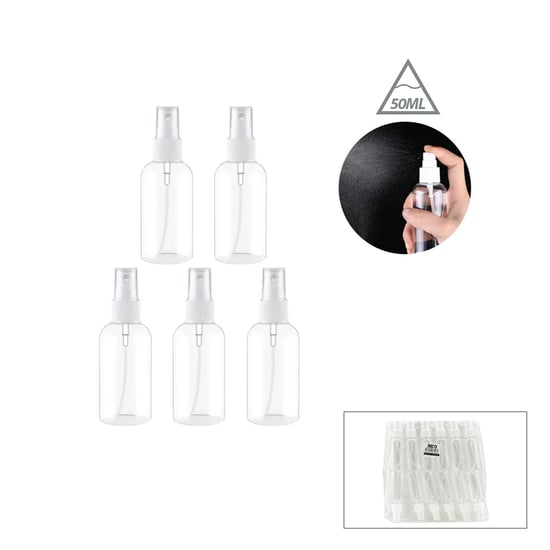 İ17-029 ( 50 Ml ) ( Şeffaf & Plastik ) ( Boş ) Sprey Şişe
