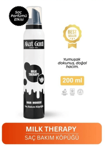 Akat Gardi Saç Köpüğü Milk Therapy 200 Ml
