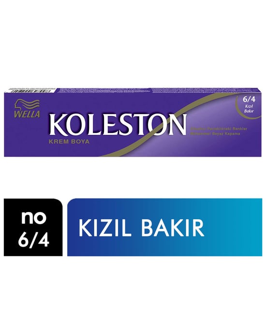 Koleston Saç Boyası Tüp no 6/4 Kızıl Bakır