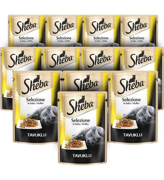 Sheba 50grx2 Yaş Kedi Maması İthal Mama