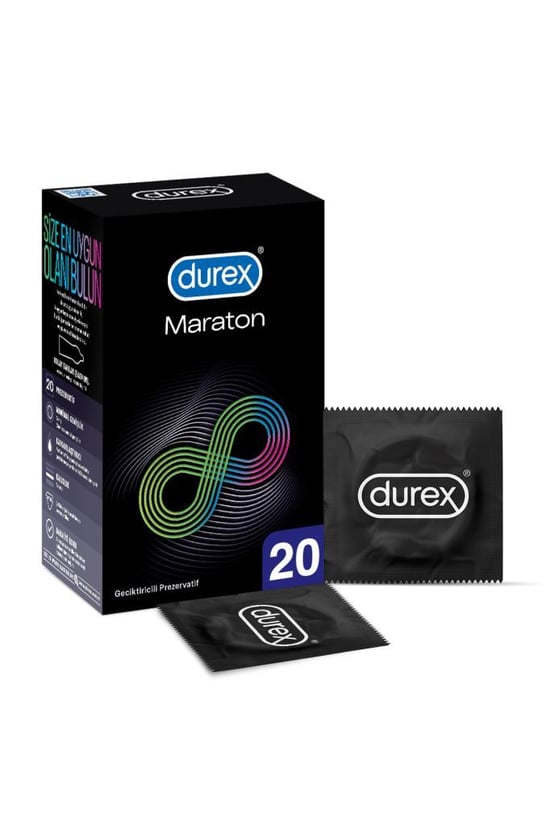Durex Maraton 20'li Geciktiricili Prezervatif