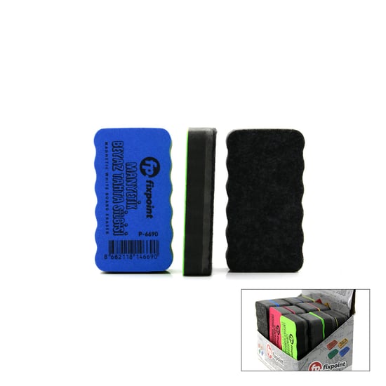 Fixpoint P-6690 ( Eko ) Tahta Silgisi ( Renkli Plastik Tutacak )
