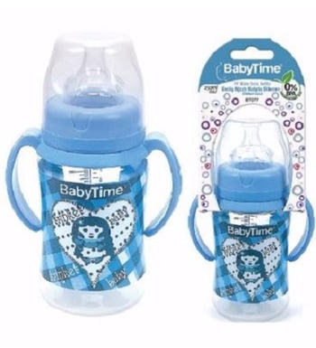 Babytime Biberon S.uçlu Gen.ağız Kulp 250cc -bt077