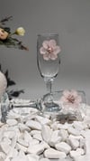 Kirlinova® Pembe Çiçek 2 Li Meşrubat Bardağı