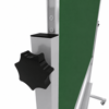 Emaye Yüzey 360° Dönerli Mobil Yazı Tahtası 120x140cm Yeşil