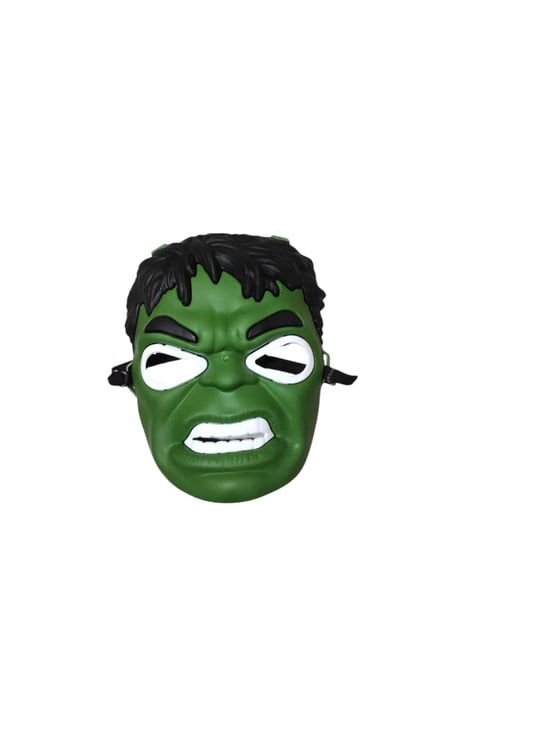 Hulk Maske Kaliteli Kalın Plastik
