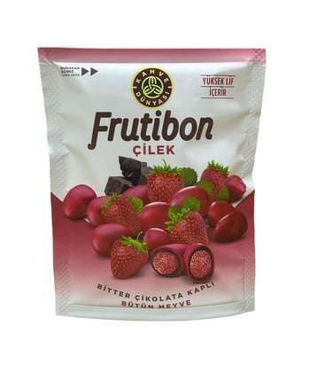 Kahve Dünyası Draje Frutibon Çilek & Bitter Çikolata Kaplı 50 Gr