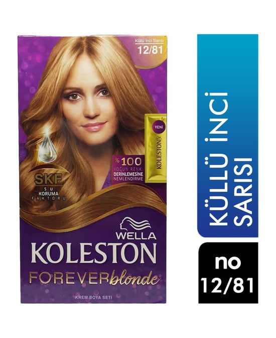 Koleston Saç Boyası No:12.81 Küllü İnci Sarısı