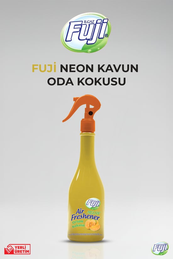 Fuji Melon Oda Spreyi Air Freshener Neon Kavun Ortam Kokusu 400 ml