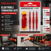 Eltaş Lrd-144 ( 3pcs & Çift Taraflı Uç ) ( 3mm&5mm&6mm ) ( Ergonomik Sap ) Elektrikli Tornavida Seti