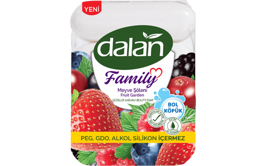 Dalan Family Sabun 4x75 Gr Meyve Şöleni