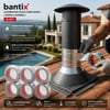 Bantix ( 40mmx10yards ) Alüminyum Folyo Soba Bantı ( Bandı )