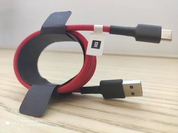 Xiaomi Uyumlu Mı-type-c-red 100cm Type-c Örgülü Şarj Kablosu Kırmı