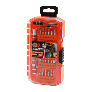 Kinetex Ktx-3149 ( 26in1 ) Bits Tornavida Uç Seti ( 24pcs Uç + 1-kalem Model T.vida Sapı + 1-uzatma Adaptörü )
