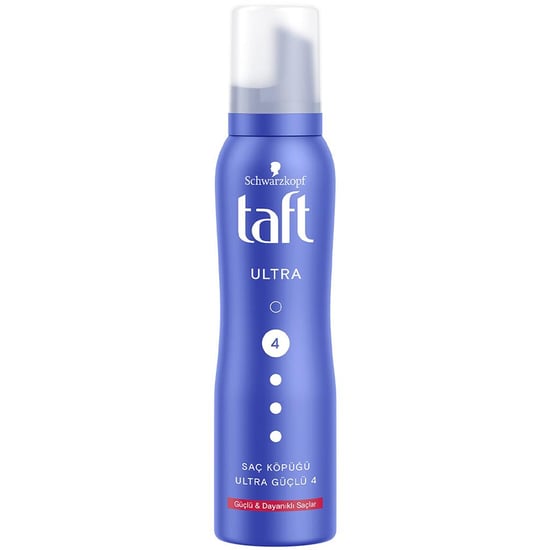 Taft Saç Köpüğü Ultra No: 4 Strengthened Hair 150 Ml