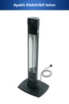 Flamo 2500w 4 Kademeli Uzaktan Kumandalı Karbon İnfrared Duvar İsıtıcı 5965