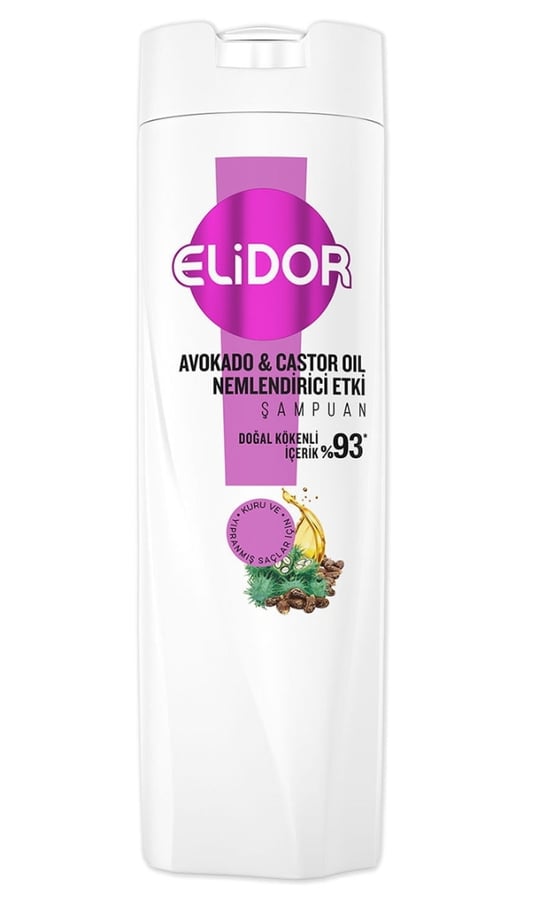 Elidor Şampuan Avokado & Castor Yağı 400 Ml