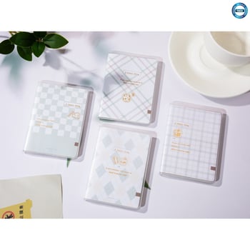 Not Defteri A7 Ekose Desenli