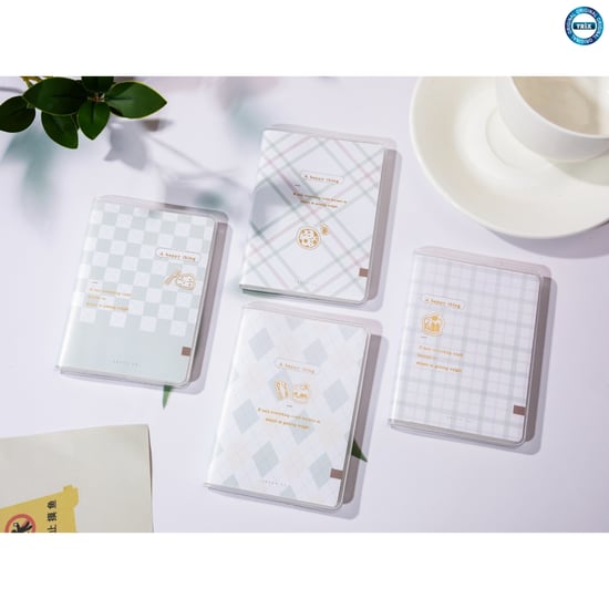 Not Defteri A7 Ekose Desenli