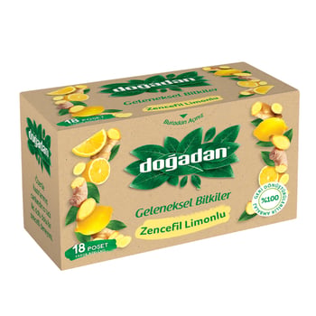 Doğadan Bitki Limon Zencefil