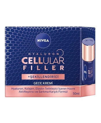 Nivea Cellular Gece Kremi 50 Ml Şekillendirici Hyaluron