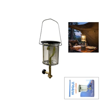 Nurgaz Ng-410 ( Küçük ) Kamp Lamba ( Löküs ) Tüp Üzeri ( Aygaz Dar Musluk ) 300w