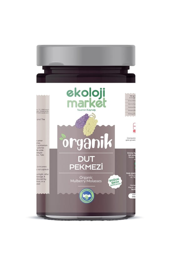 Organik Cold Press Dut Pekmezi 380 Gr.