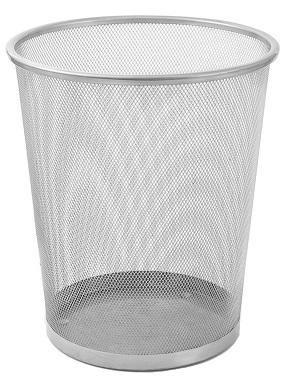Kraf Çöp Kovası File Gri 12l 540g