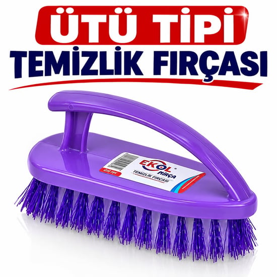 Ekol Ütü Tipi Temizlik Fırçası-plastik Temizlik Fırçası