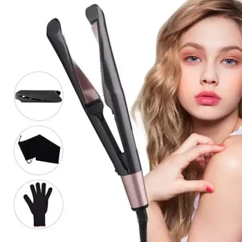 Diyarı Fırsat 2'si 1 Arada Saç Düzleştirici ve Maşa Profesyonel Bukle ve Düzleştirme Cihazı