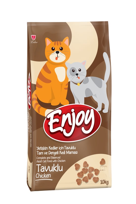 Yetişkin Kediler için Tavuklu Tam ve Dengeli Kedi Maması 10 kg