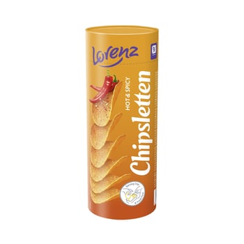 Lorenz Hot & Spıcy Flavour Chipsletten 100 Gr