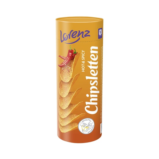 Lorenz Hot & Spıcy Flavour Chipsletten 100 Gr