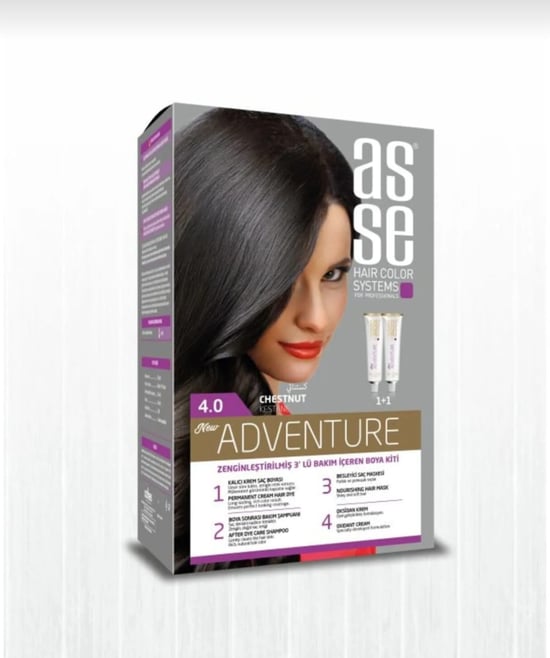 Asse Saç Boyası 4,0 Kestane