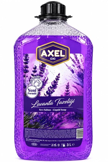 Axel Sıvı Sabun 3 Litre Lavanta Tazeliği