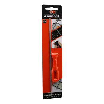 Kinetex Ktx-3384 Testere Zincir Eğesi ( Metal ) ( 24.3cm ) ( Renkli Plastik Saplı=8.8cm ) ( Toplam Uzunluk = 33 Cm )