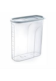 Akelim 4 Litre Erzak Saklama Kabı-şeffaf