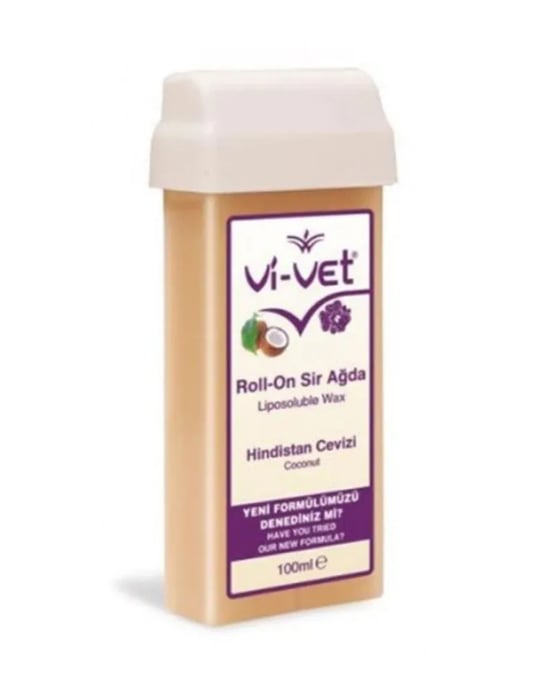 Vi-vet Roll On Kartuş Sir Ağda Hindistan Cevizli 100 ml