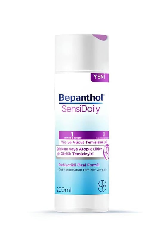 Bepanthol Sensidaily 200 Ml Yüz ve Vücut Temizleme Jeli