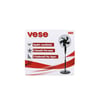 Vese Vnt-004 ( 16" İnç ) ( Ev Tipi ) Ayaklı Vantilatör ( 45w ) ( 5 Pls.pervane ) ( 3 Kademe Hız ) Fan