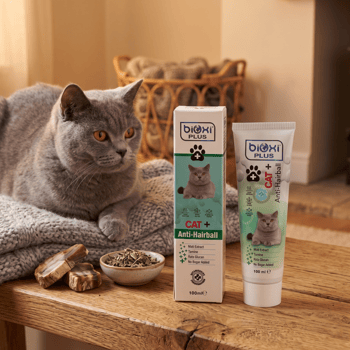 Bioxi® Plus Anti-hairball Malt,100ml - Kediler için Tüy Yumağı Önleyici, Sindirime Yardımcı Malt
